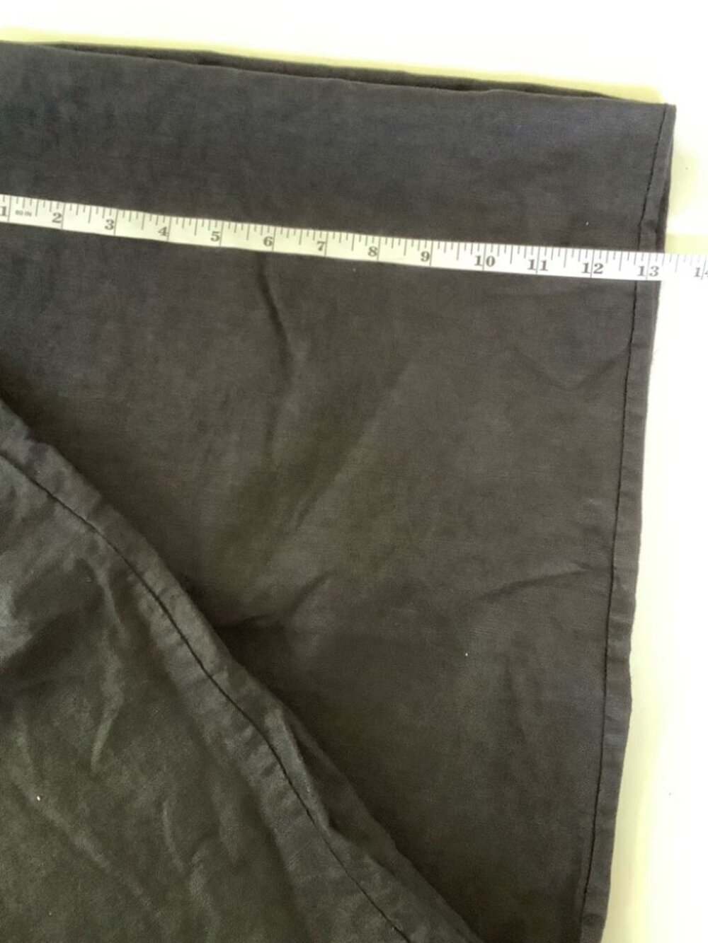 Gap Black Linen Rayon Wide Leg High Waist Trousers 16 - Picture 5 of 7